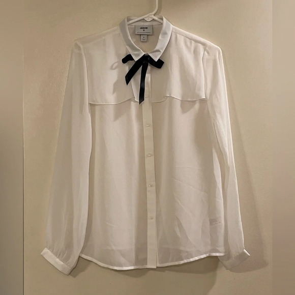 JASON WU for TARGET‎ NWOT Collared Ribbon Detail Blouse - Picture 2 of 7